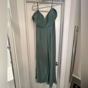 Birdgrey Devin Large Sea Glass Chiffon with slit